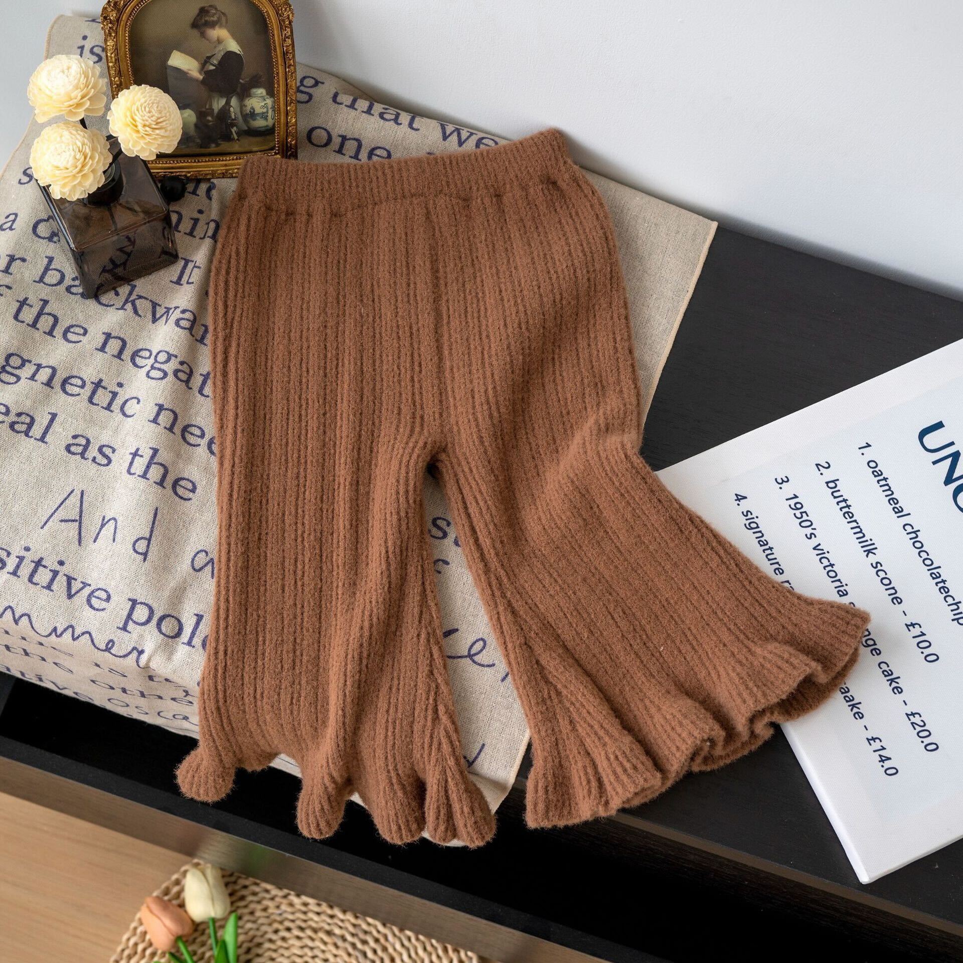 Knitted flare pants – BabyMonk