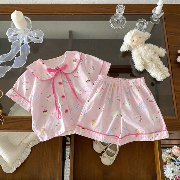 Printed premium night suit