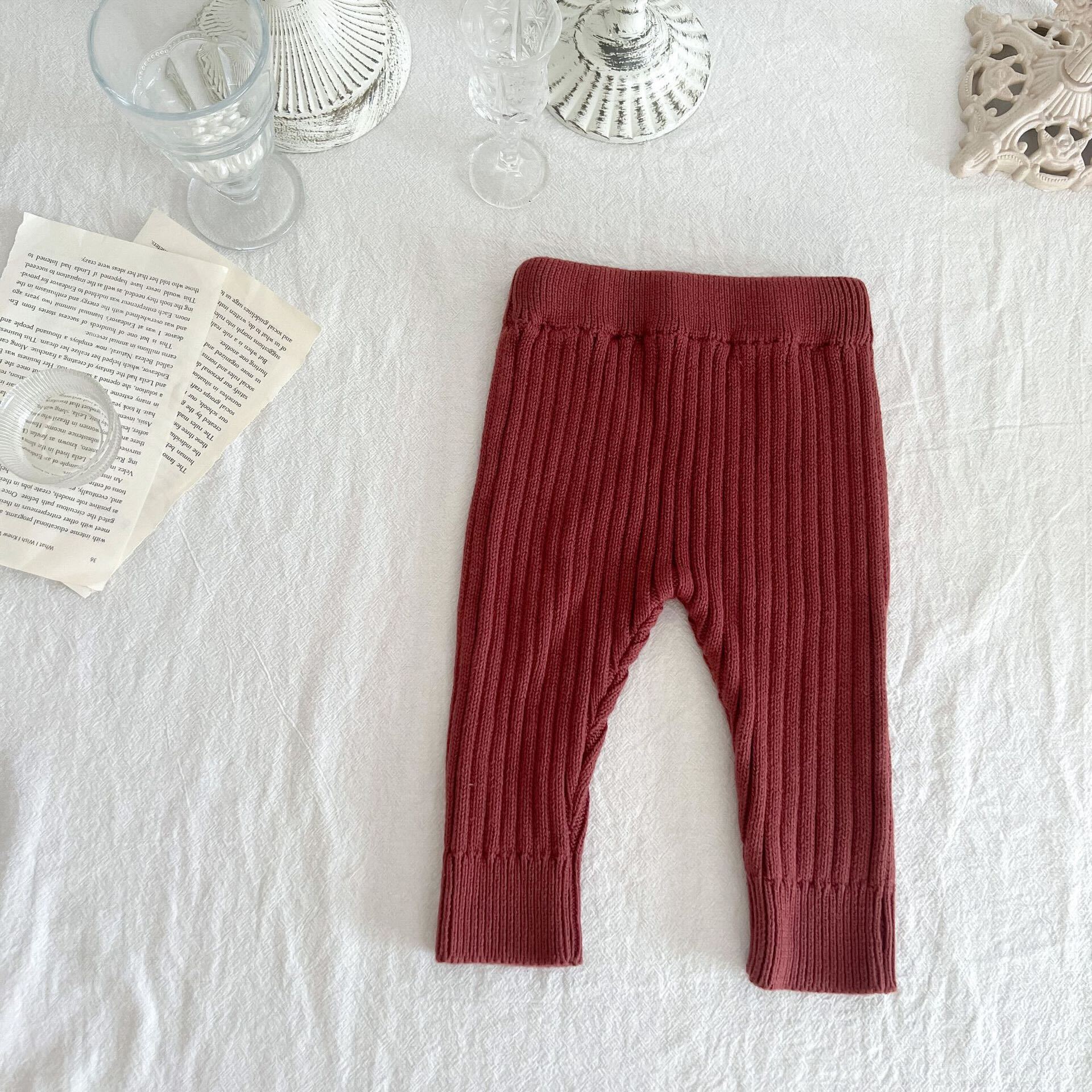 Knitted flare pants – BabyMonk